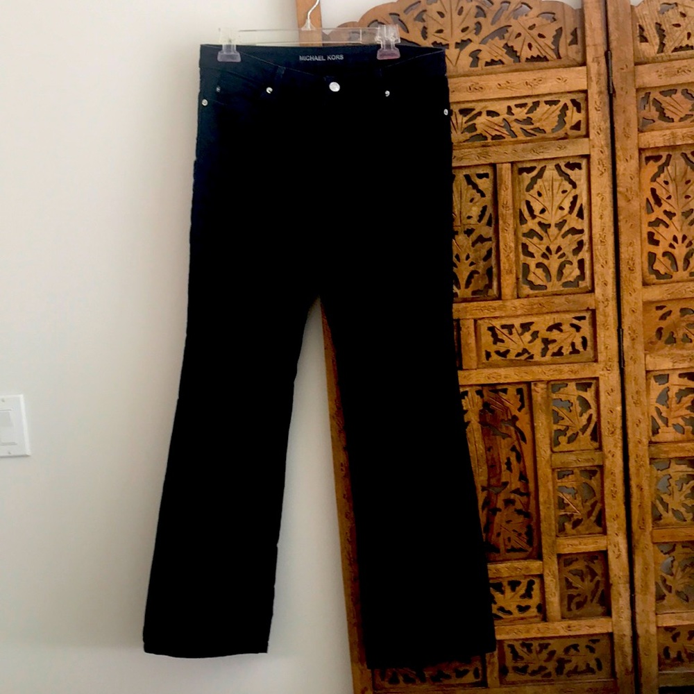 Michael Kors Bootcut Dark Rinse Jeans. Size 6.